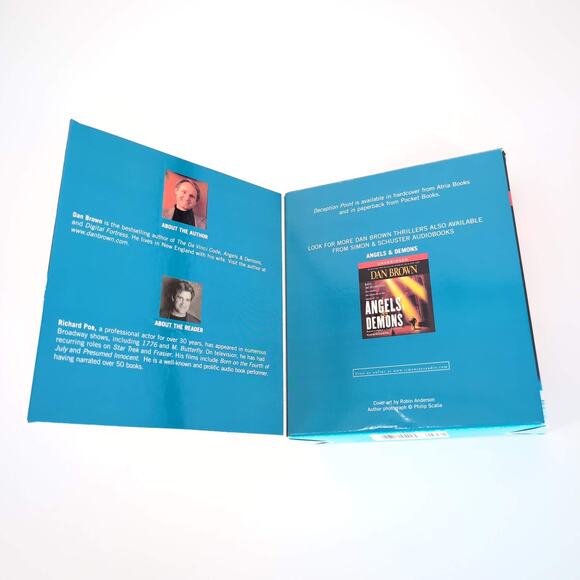 Deception Point AUDIO BOOK Novel by Dan Brown - 15 Compact Discs / CDs - GUC - Picture 3 of 15